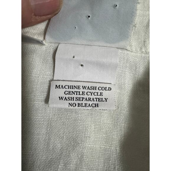 Hot Cotton by Marc Ware Floral Linen Button-Down Shirt – Size 3X (Oversized Fit) - Picture 7 of 7